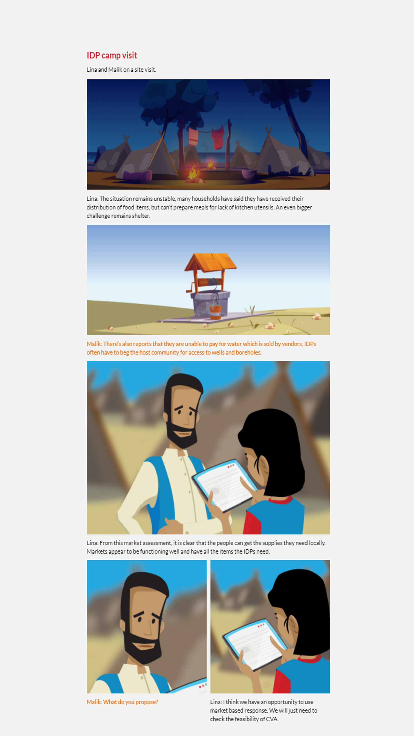 Humanitarian digital learning